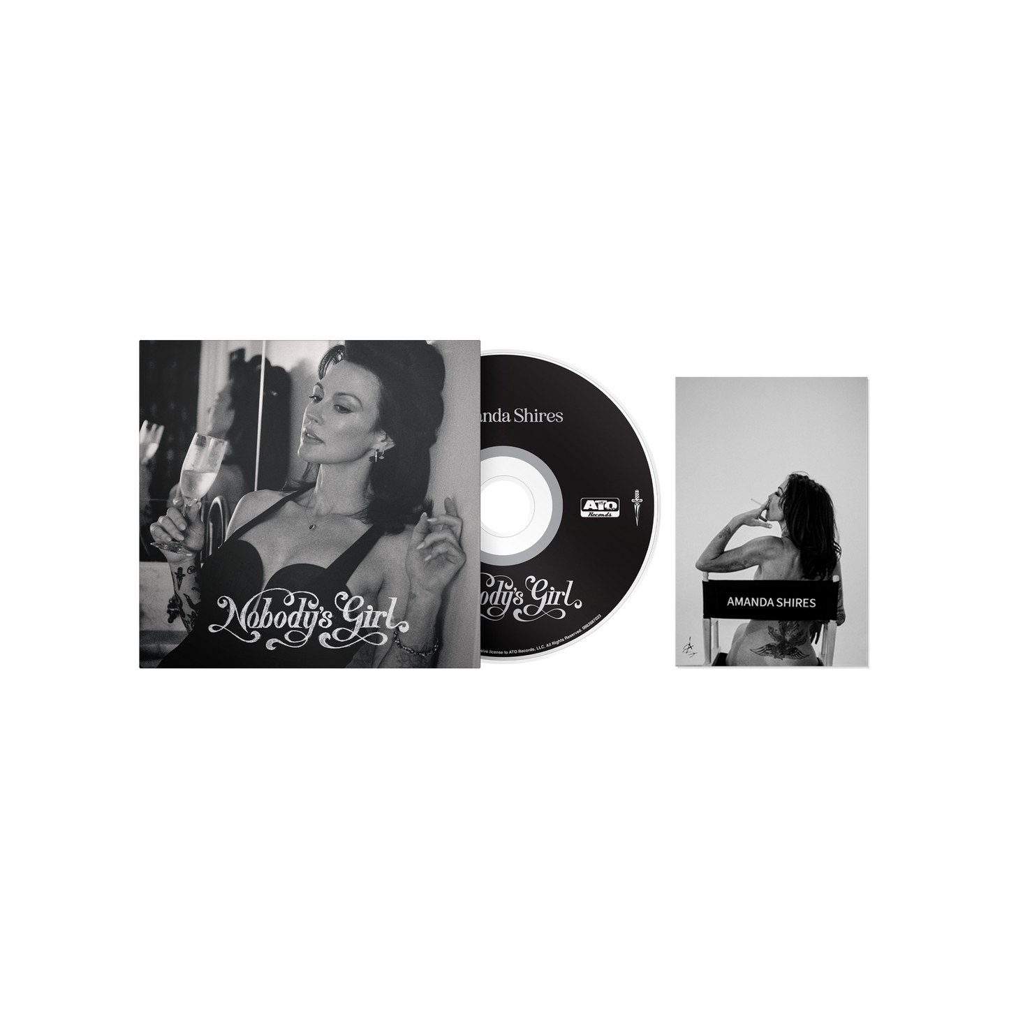 Amanda Shires – Nobody’s Girl (CD)+ SIGNED POSTCARD