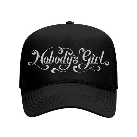 Nobody's Girl Hat - Black